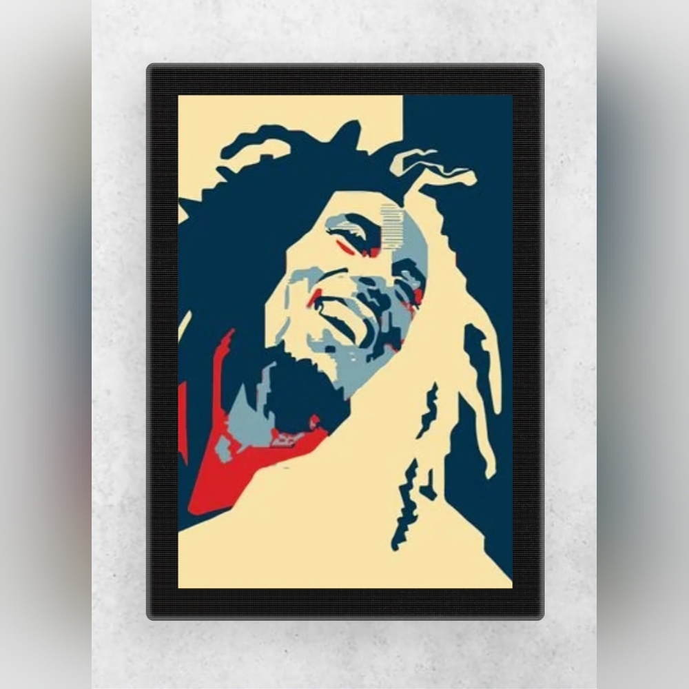 Bob Marley 8 1/2"x11" Wall Art